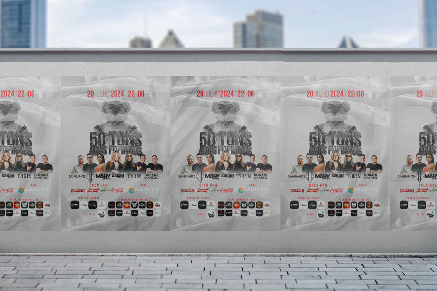 Posters Baile dos Fofinhos 2024