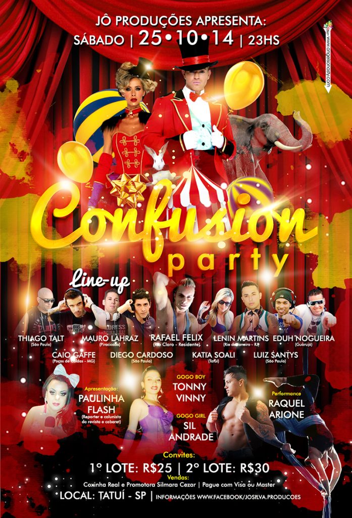 Tatui Confusion Party - Flyer
